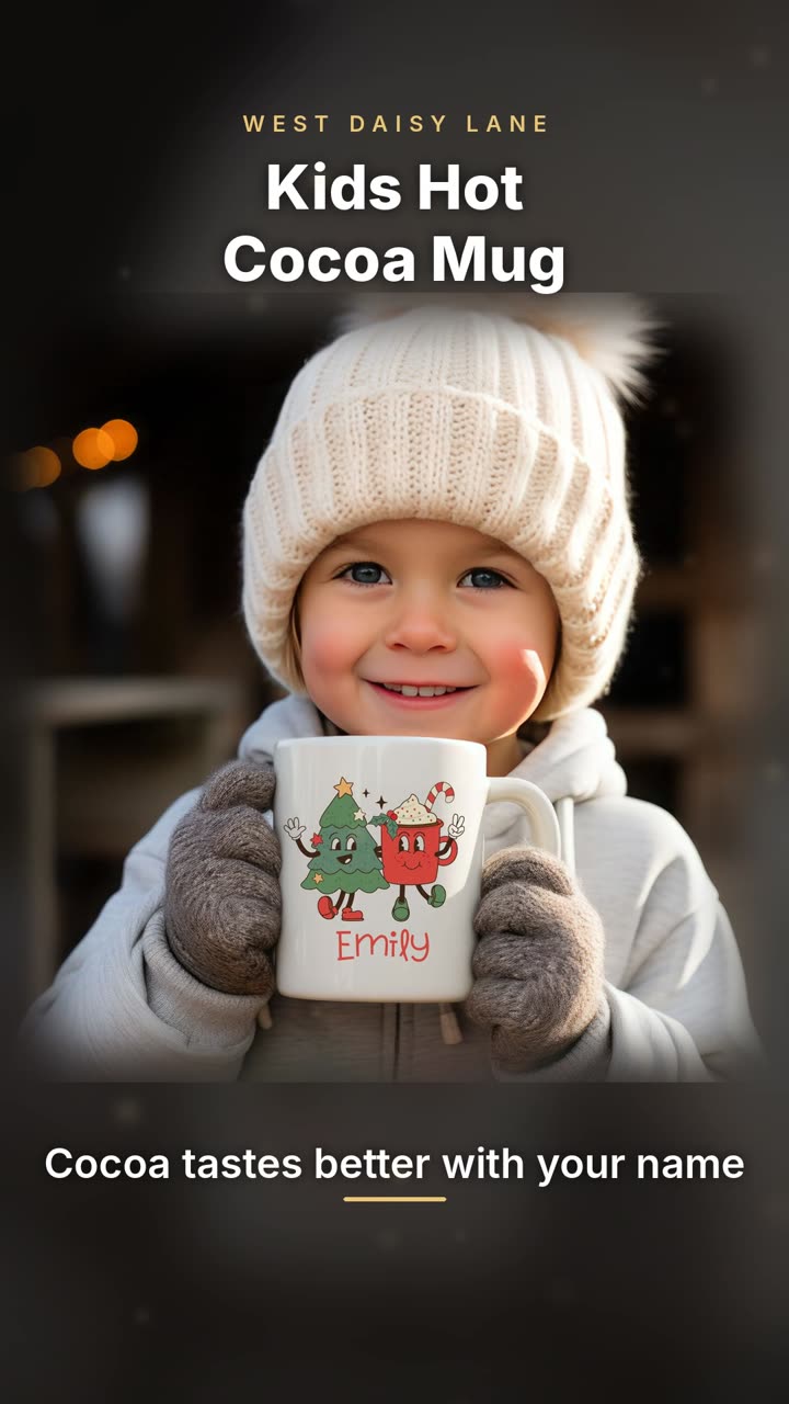 Kids Hot Cocoa Mug video
