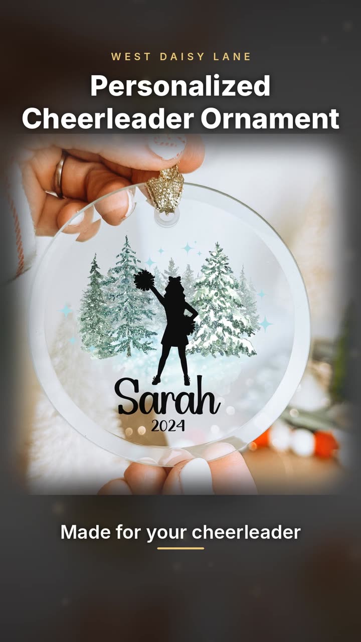 Cheerleader Ornament video