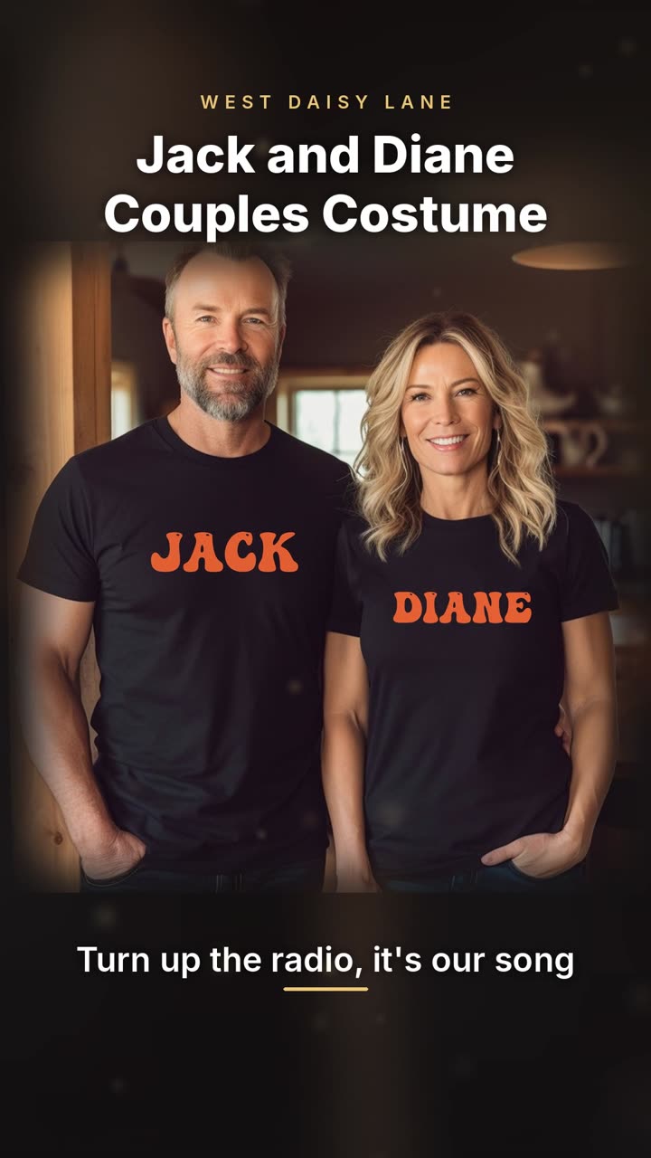 Jack and Diane Couples Costume video