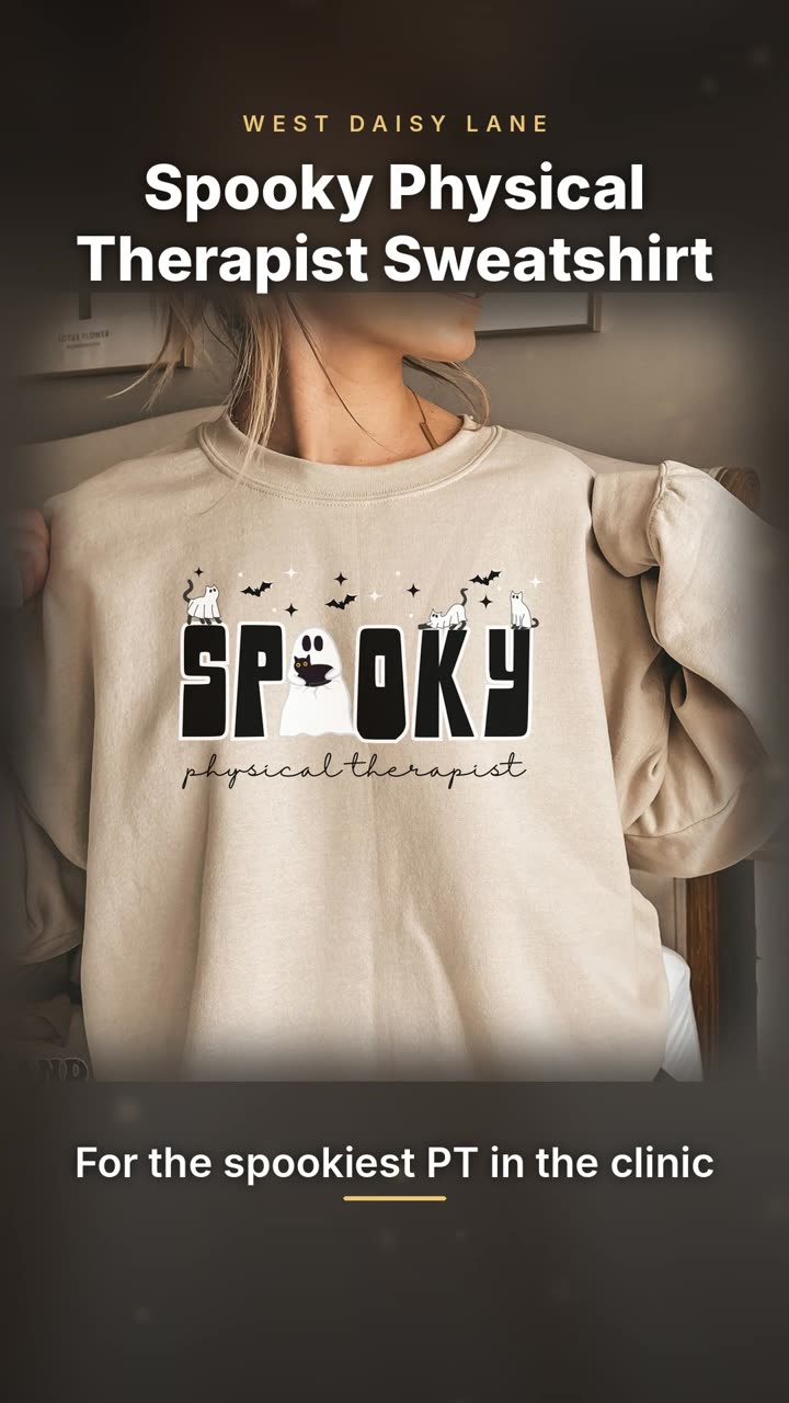 Spooky Physical Therapist Sweatshirt video