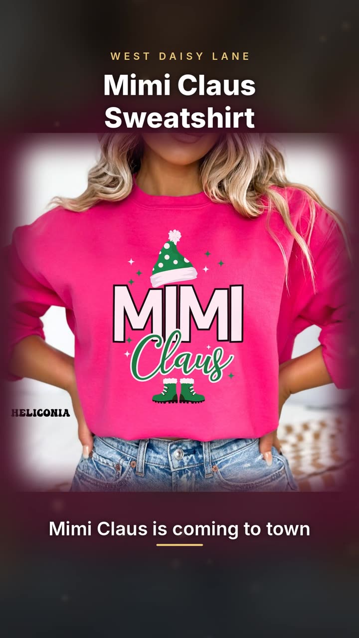 Mimi Claus Sweatshirt video