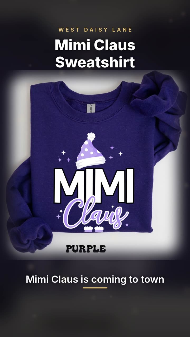 Mimi Claus Sweatshirt video