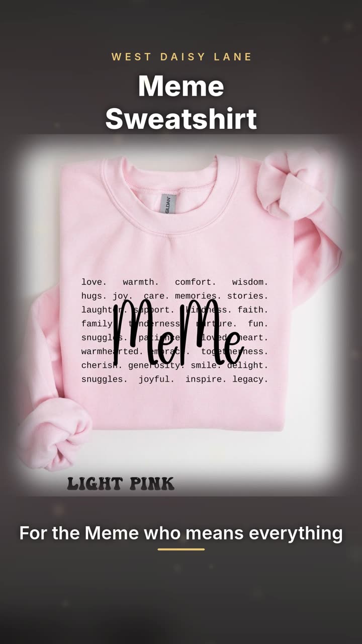 Meme Sweatshirt video