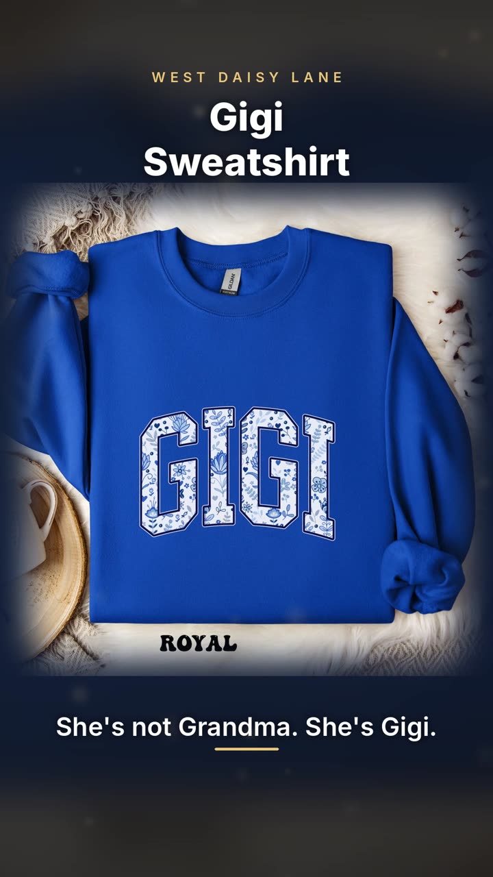 Gigi Sweatshirt video