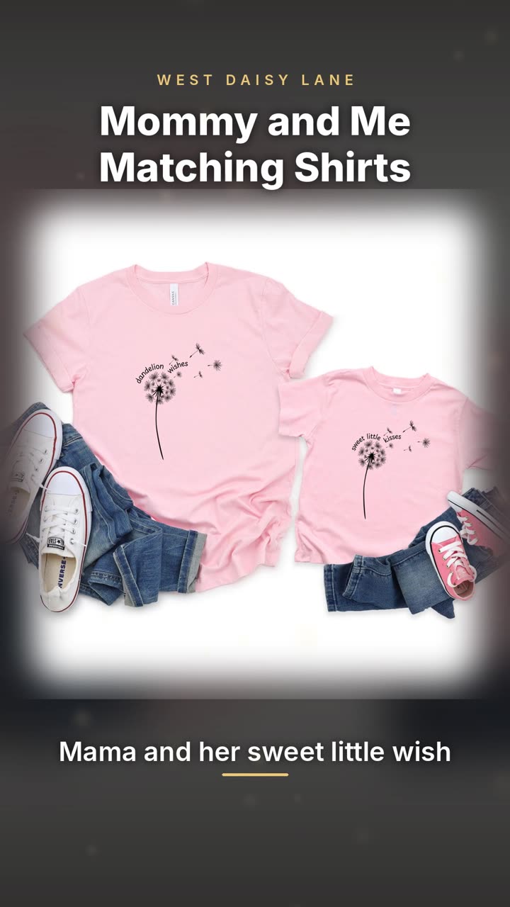 Mommy and Me Matching Shirts video