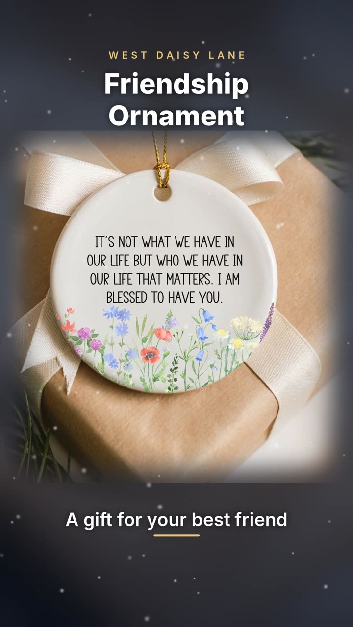 Friendship, blessed to have you video